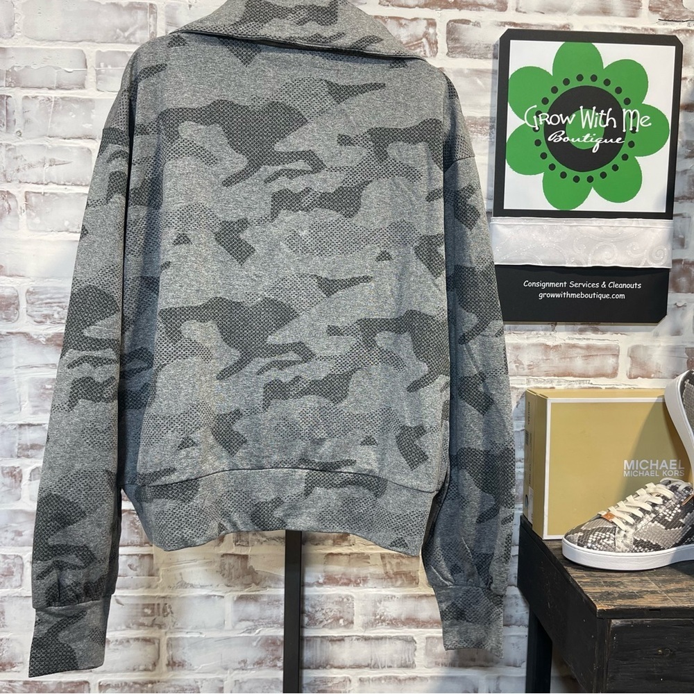 Mondetta Gray Patterned Pullover XL - image 4